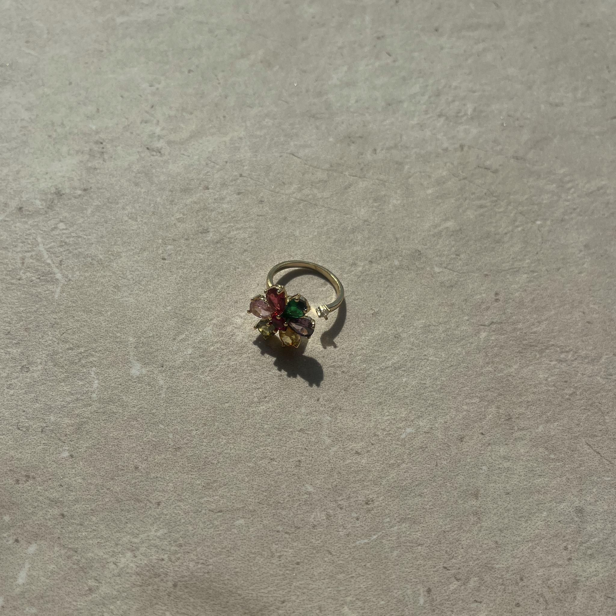 Fidget spinner ring, vackert smycke att bära varje dag för ett lugnt snurr när du behöver koppla av