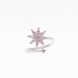 Maja snurrande Ring - rosa