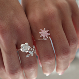 Maja snurrande Ring - rosa