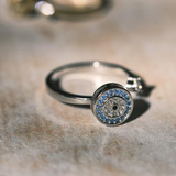 Zeia spinning Ring - Sterling Silver 925 (Justerbar) - tidigast möjliga leverans v.39