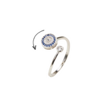 Zeia spinning Ring - Sterling Silver 925 (Justerbar) - tidigast möjliga leverans v.39